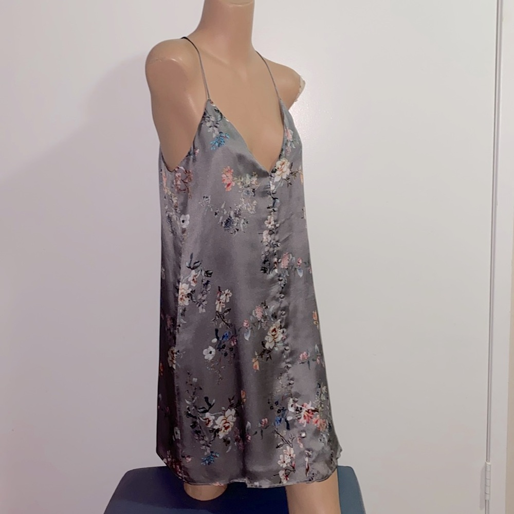 Lavender Brown Silk Slip Dress ✨FIRM PRICE✨